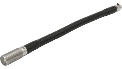 Lampa LED na gęsiej szyi, M18x1, światło białe, 1,95W, 380lx, 5000K, 15-30V DC, EB180170
