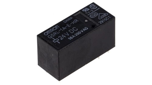 Przekaźnik elektromagnetyczny SPDT 16A/250VAC G5RL-1A-E-HR 24VDC
