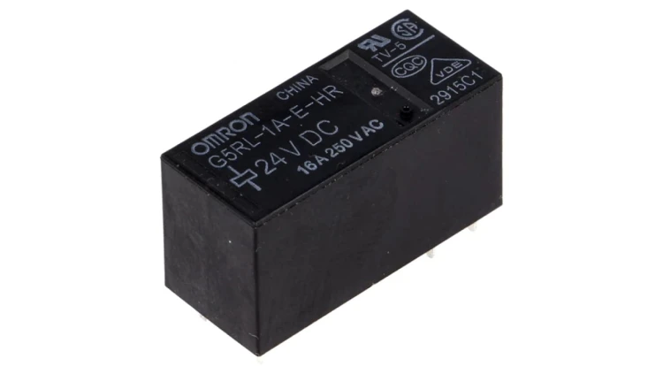 Przekaźnik elektromagnetyczny SPDT 16A/250VAC G5RL-1A-E-HR 24VDC