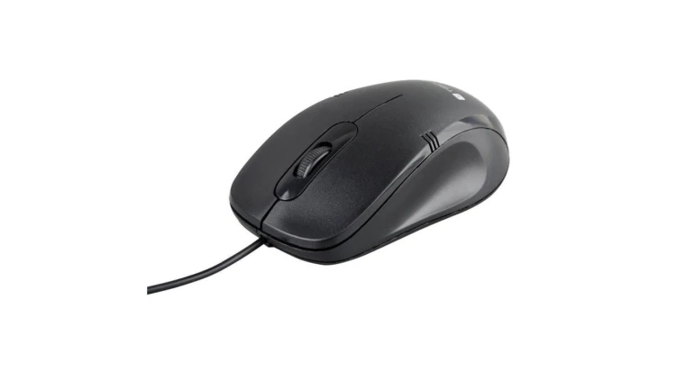Przewodowa Mysz Optyczna USB 1000dpi Czarna Techly