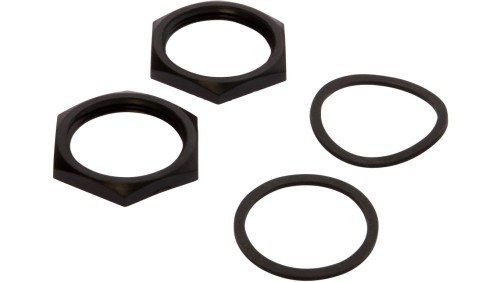 Akcesoria, Nakrętka sześciokątna, M30x1,5, Rozmiar klucza 36 mm, Plastik, AY000111