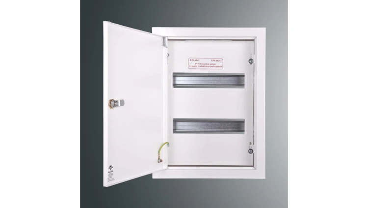 Rozdzielnica p/t modułowa RW 2NN 2 x 12S 392x288x130 szyna TSH35 zamek patent.9081 IP30 RAL 9003