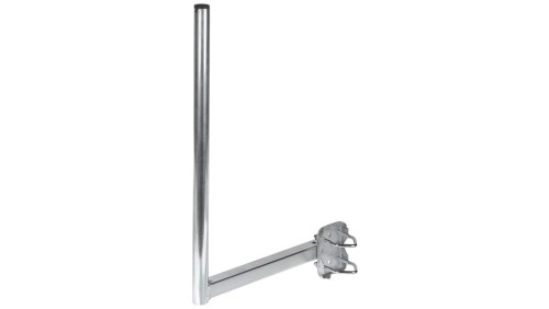 Uchwyt rurowy do mocowania anten / kamer do rury / słupa / balustrady średnica fi 32mm, dystans 365mm URL-32H30X60
