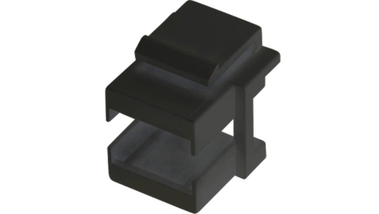 Adapter mocowania keystone czarny SC/LC Alantec