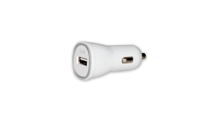 Samochodowa ładowarka USB 5V 2.4A - Zasilanie USB IUSB2-CAR2-2A1P
