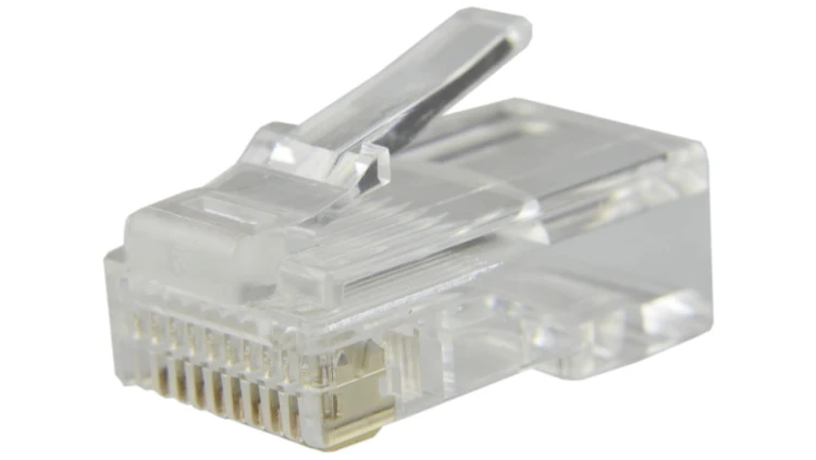 Wtyk modularny RJ50 10P10C na linkę
