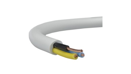 Przewód prądowy YDY 450/750V 3x1,5 okrągły drut Mercor /50m/