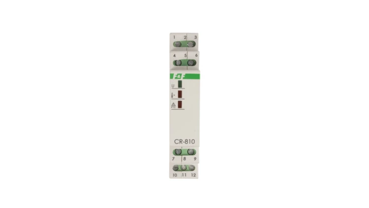 Przekaźnik kontroli temperatury rezystancyjny 1Z 24V AC/DC 230V AC CR-810DUO