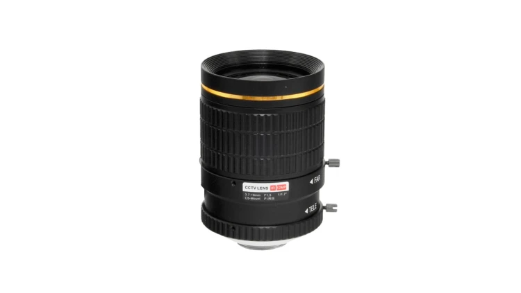 Obiektyw do kamer megapixelowych o rozdzielczości do 12MP, 1/1.7”, 3.7-16 mm BCS-371612MPIR