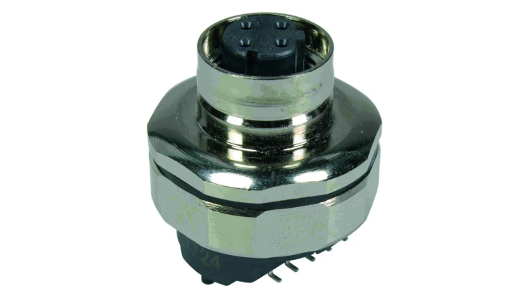 Złącze M12 żeńskie proste 8pin 57V 21033812825