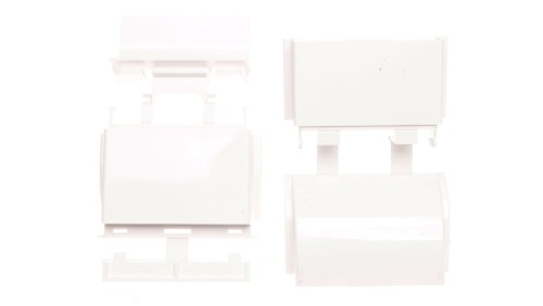 Łącznik 2 moduły 80/120mm biały DLP 80/120X20 031714