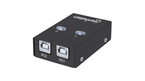 Automatyczny Przełącznik USB 2.0 2/1 Manhattan 162005