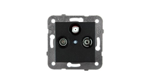 Panasonic NOVELLA Gniazdo TV-SAT-R końcowe czarne 92105541M