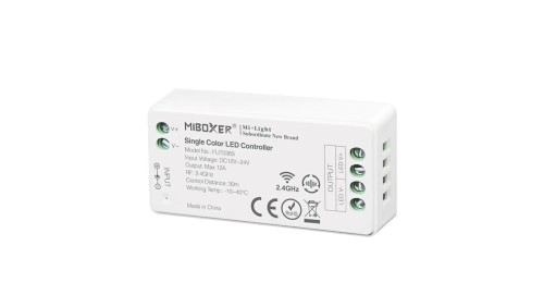 Ściemniacz strefowy RF 12V 144W 12A Mi-light fut036s Strefowy (do 4 stref) odbiornik