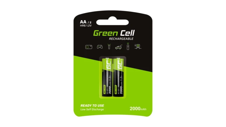 Green Cell Akumulator Ni-MH HR6 / AA 2000mAh /2szt./