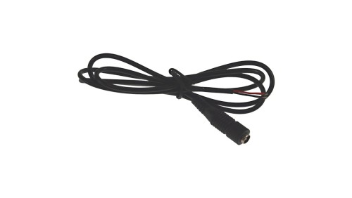 Gniazdo zasilające DC 2,1/5,5 mm złącze proste na kablu 1m