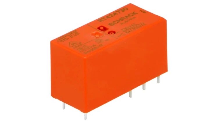 Przekaźnik elektromagnetyczny DPDT Ucewki 230VAC 8A/250VAC 7-1393243-9
