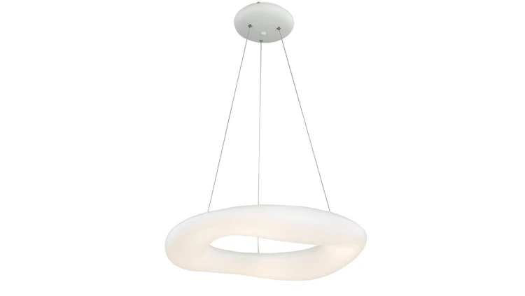 Lampa Wisząca LED VT-7750 82W 7300lm Zmienna barwa światła Ściemnianie Okrągła Biała 3960