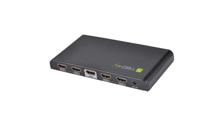 Rozdzielacz Splitter HDMI 1x4 4K*30Hz 3D Techly
