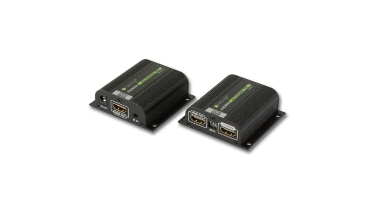 Extender HDMI po skrętce Cat6/6A/7 RJ45 40M Edid Ir Poe/Poc IDATA EXT-E70POED