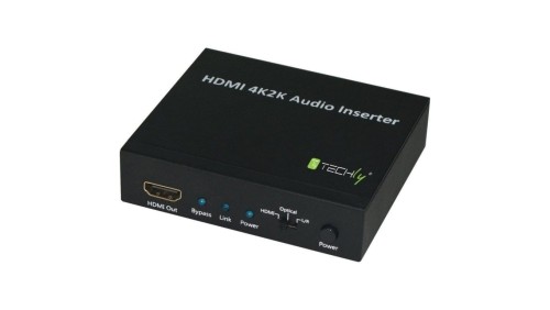HDMI 2K4K Audio Inserter HDMI/Toslink/Audio Stereo L/R IDATA HDMI-AI4K