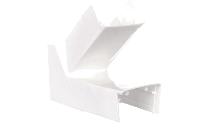 Naroże zewnętrzne 32x 20mm 60-120 biały DLP 32x16/20 030271