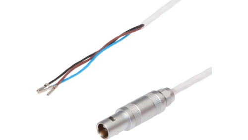 Kabel połączeniowy, 2 m, żeński (gniazdo) 3-pinowy prosty, Końcówka z wolnym biegiem, 3 żyły, VK2000L5