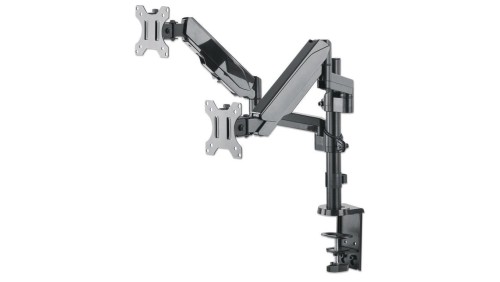 Ramię biurkowe 2X TV LED/LCD 17-32 CALE 8KG sprężyna gazowa 461597