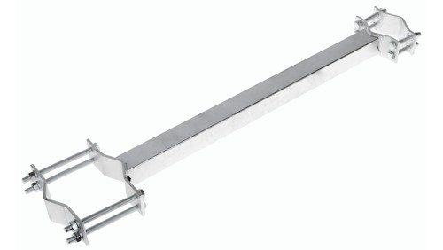 Obejma do równoległego zamocowania masztów rurowych OR-70R90-150