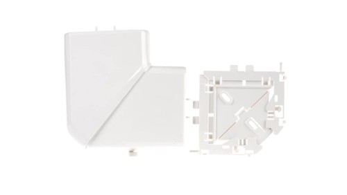 Naroże kanału płaskie regulowane DLP 35x105 białe 010784