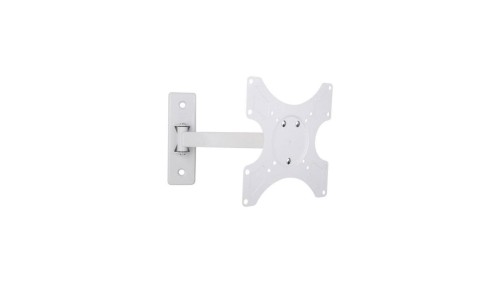 Uchwyt Ścienny TV LED/LCD 19-37 cali 25kg Obrotowy Biały