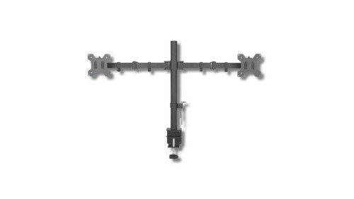Podwójne ramię biurkowe 2X TV/LED/LCD 13-27 CALI 20KG Obrotowe ICA-LCD 382-D
