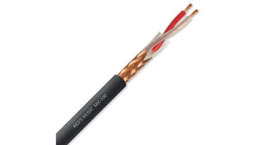 Kabel mikrofonowy 2x0,23mm² OFC Twinax PVC MIC-100 /500m/