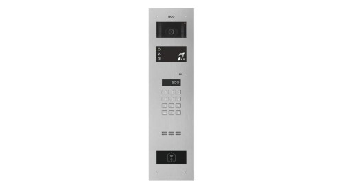 ACO Panel INSPIRO PMR 1+ Wideodomofon cyfrowy z zamkiem szyfrowym, modułem dla osób z niepełnosprawnościami i czytnikiem zbliżen