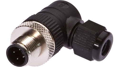 Złącze kablowe, kątowe, do samodzielnego montażu, śrubowe, Ø3-6,5mm, 4A, 240V, VK003026
