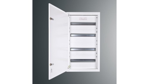 Rozdzielnica p/t modułowa RW 21NN 4 x 20S 762x423x175 szyna TSH35 zamek patent.9081 IP30 RAL9003