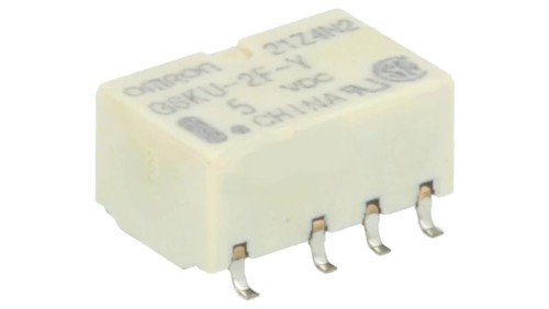Przekaźnik elektromagnetyczny DPDT Ucewki 5VDC 0,3A/125VAC G6KU-2F-Y 5VDC