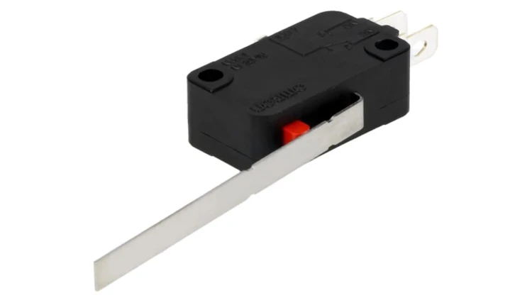 Mikroprzełącznik SNAP ACTION z dźwignią SPDT 5A/250VAC Poz 2 VX-53-1A3