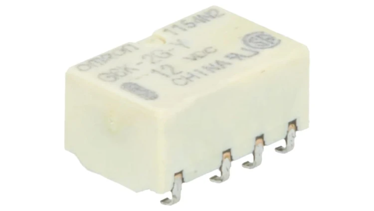 Przekaźnik elektromagnetyczny DPDT Ucewki 12VDC 0,3A/125VAC G6K-2G-Y 12VDC
