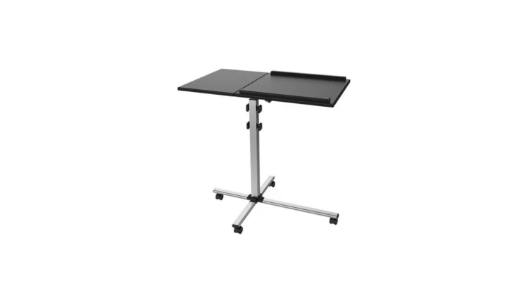 Stolik pod Laptopa Projektor na Kółkach 2 Blaty Regulowany ICA-TB TPM-2