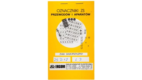 Znaki samoprzylepne ZS D12/L3 E04ZP-02030400700