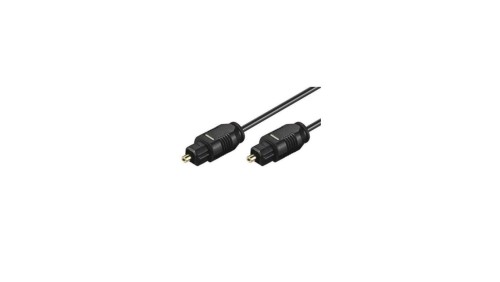 Optyczny Kabel Audio Toslink Cyfrowy SPDIF 2m Czarny