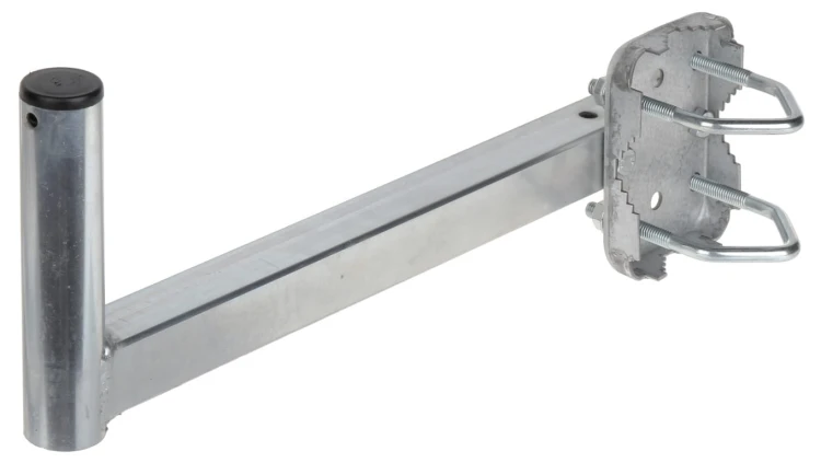Uchwyt rurowy do mocowania anten / kamer do rury / słupa / balustrady średnica fi 32mm, dystans 365mm URL-32H30