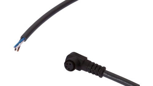 Kabel połączeniowy, 5m, Mini żeński (gniazdo) 4pin kątowy, Końcówka wolna 4pin, 4x0,34mm², VK500311