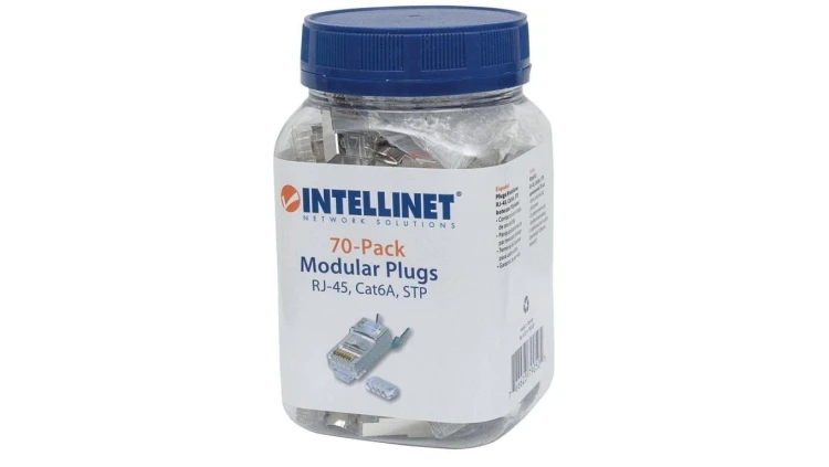 Wtyk RJ45 8P/8C STP CAT6A na linkę/drut linia PRO 790505 /70szt./