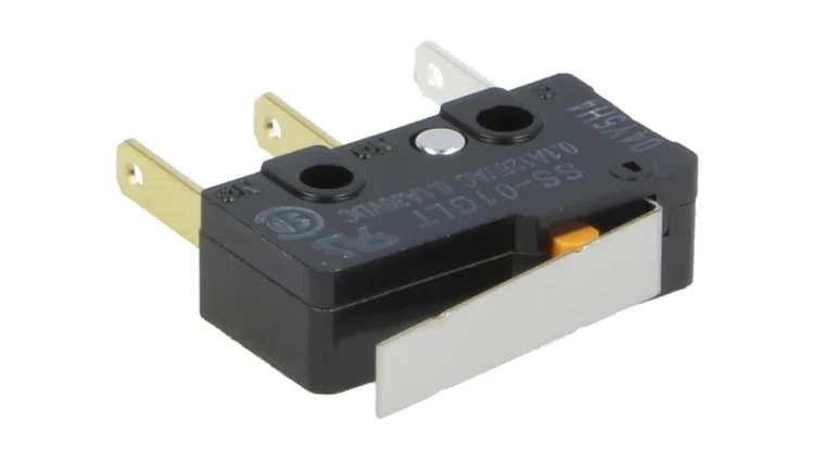 Mikroprzełącznik SNAP ACTION z dźwignią SPDT 0,1A/125VAC SS-01GLT