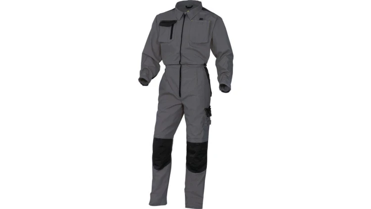 Kombinezon mach spirit zapinany na jeden zamek z poliestru (40) i bawełny (60) 270 g/m? kolor szaro-czarny rozmiar 3XL CORP M