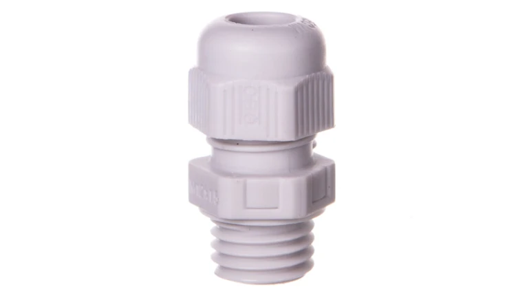 Dławnica kablowa poliamidowa M12 IP65 V-TEC VM12 LGR jasnoszara 2022862 /50szt./