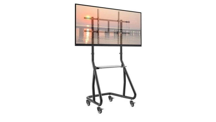 Stojak Mobilny do Telewizora 60-105 Cali 100kg z Półką AV