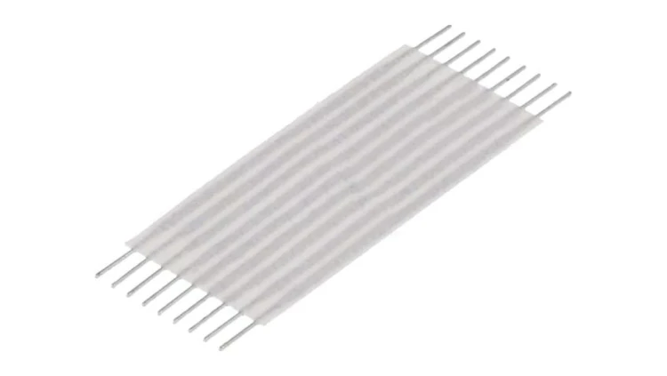 Złącze zworka Kabel ph 1,27mm L 25,4mm prosty 3-1437130-7